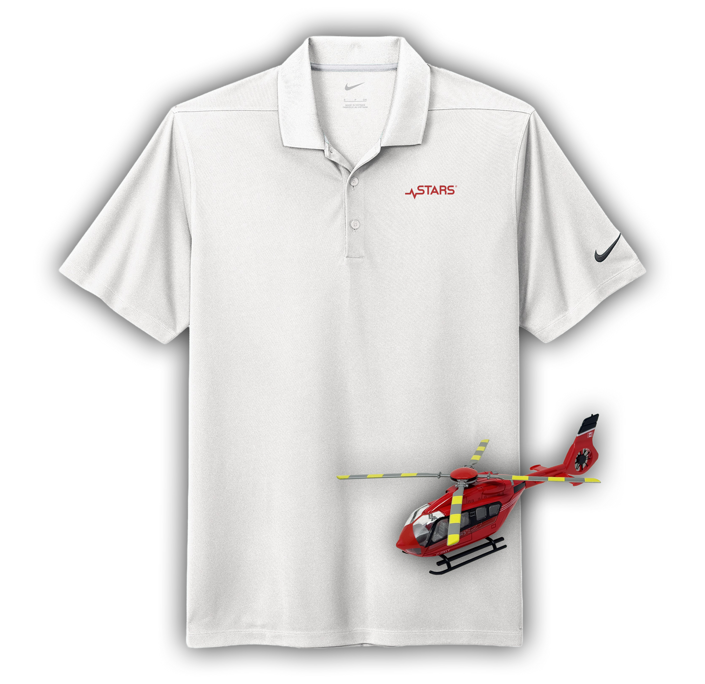 STARS Golf Polo & Model Helicopter Bundle