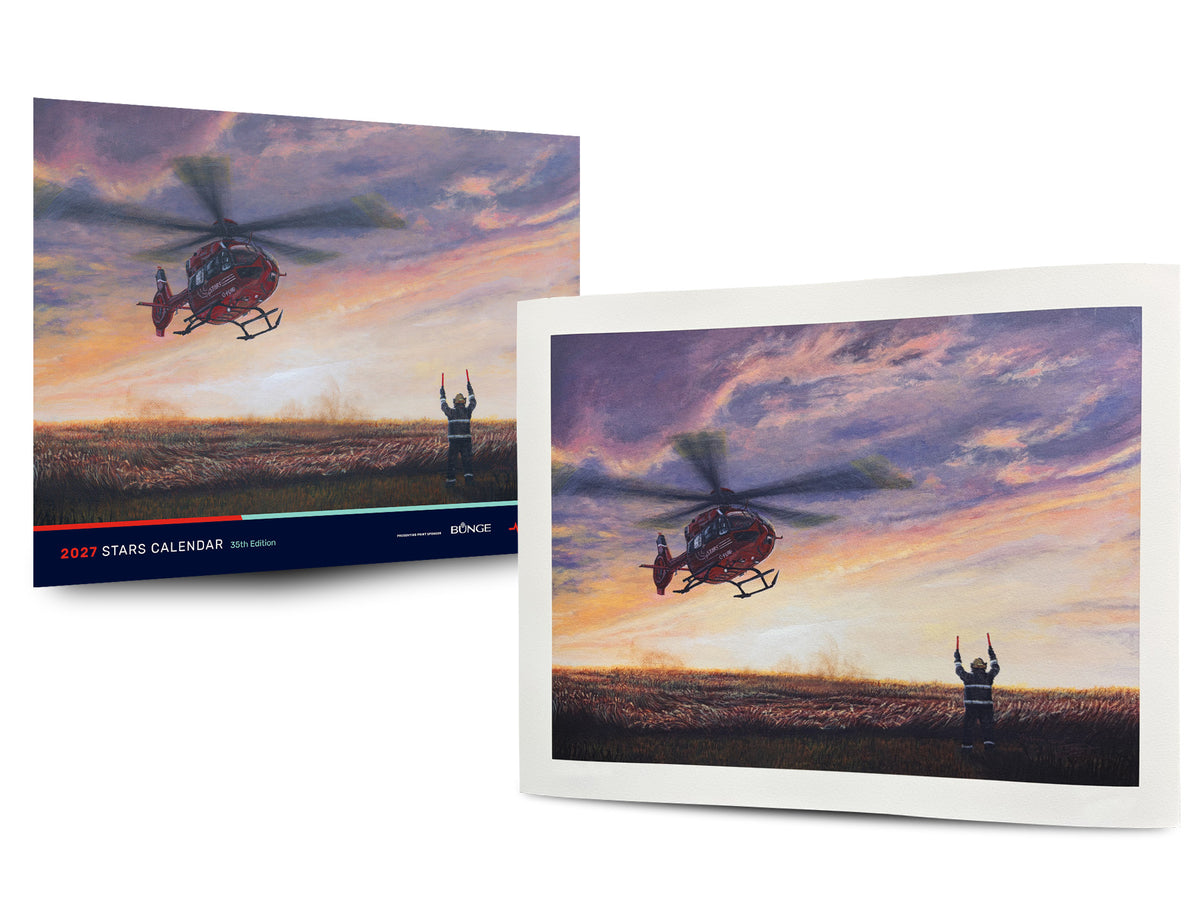 STARS Golden Hour Fine Art Print & Calendar Bundle