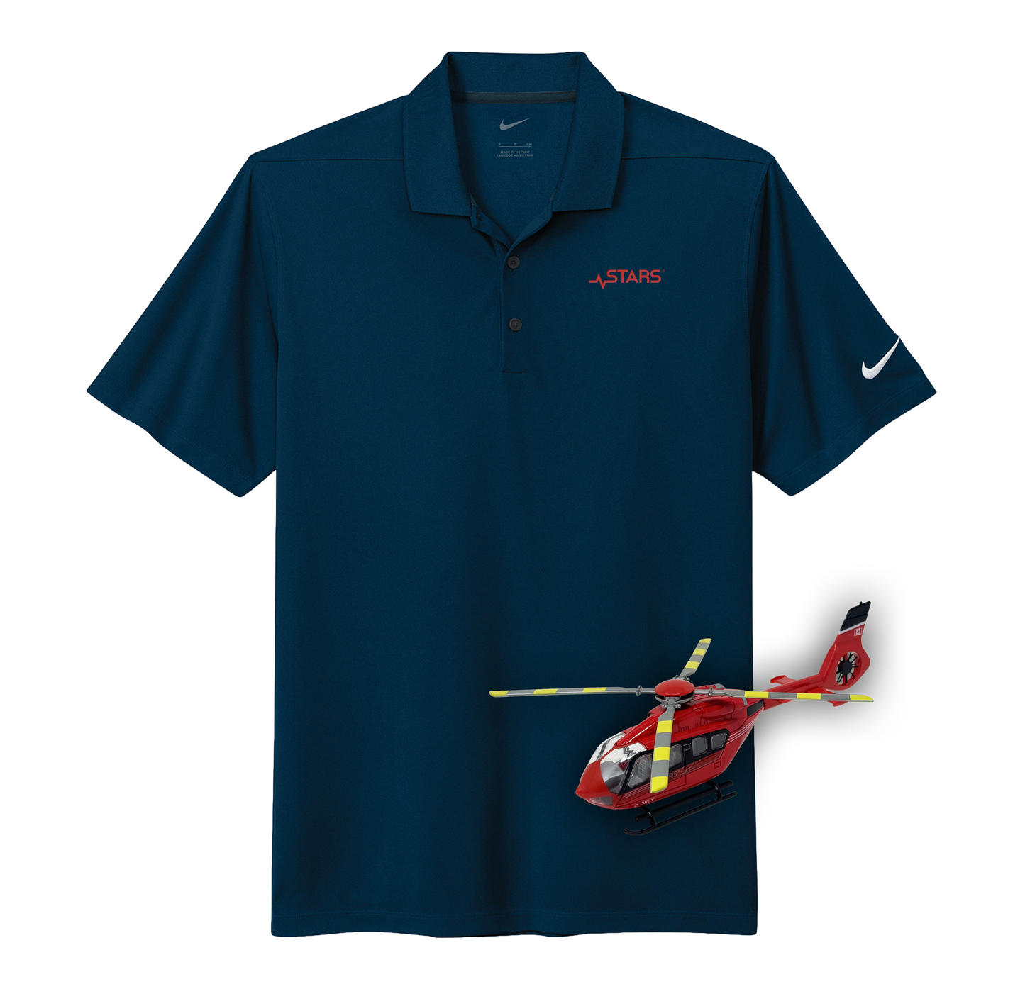 STARS Golf Polo & Model Helicopter Bundle