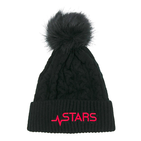 STARS Women's Pom Pom Toque